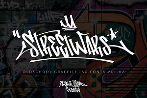Street Wars - Graffiti Fonts