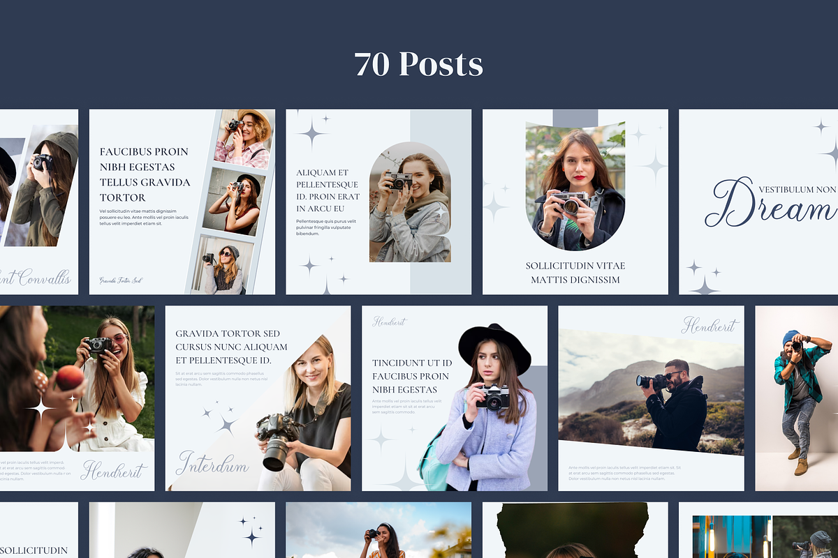 Bolari Canva Social Media Templates, a Social Media Template by VeliusCreativeStudio (Photo 3 of 9)