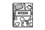 School Planner Icons & Set, an Object Graphic by Creativeshirt (Thumbnail 9 of 16)
