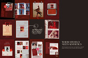Red Editorial Instagram Template, a Social Media Template by And Done Studio (Thumbnail 6 of 8)
