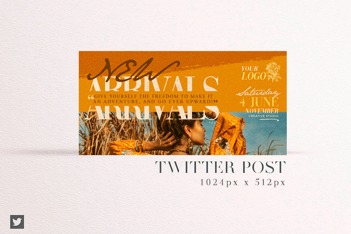 New Arrivals Social Media Pack, a Social Media Template by Touringxx Creative Studio (Photo 7 of 8)
