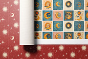 Celestial Patterns and Art Prints, a Pattern Graphic by Ninterints (Thumbnail 7 of 19)