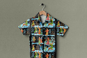 Palekh folk winter seamless pattern, a Pattern Graphic by Alena Lazareva (Thumbnail 9 of 9)