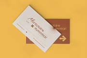 Eyewear Store - Business Card, a Business Card Template by VUNIRA (Thumbnail 3 of 3)