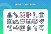 Health Care Icons Set - Filled Line, an Icon by Kmg Design (Thumbnail 2 of 3)