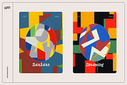 Bauhaus Paintings, a Decorative Illustration by Nomad Visuals (Thumbnail 2 of 21)