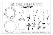 Dainty Doodled Botanicals, a Brush Add-On by Nancy Ingersoll (Thumbnail 6 of 6)