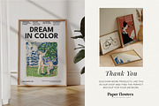 Bohemian Frame Mockup, a Product Mockup by Paper Flowers Studio (Thumbnail 5 of 5)