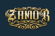 Markos Blackletter Tattoo Font, a Blackletter Font by WhymoreArt (Thumbnail 2 of 13)