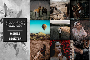 Dark and Moody Premium Presets