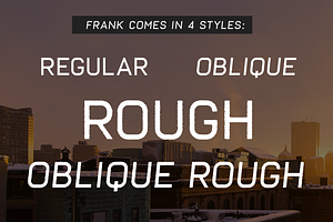 Frank - Display Sans With 20 Fonts