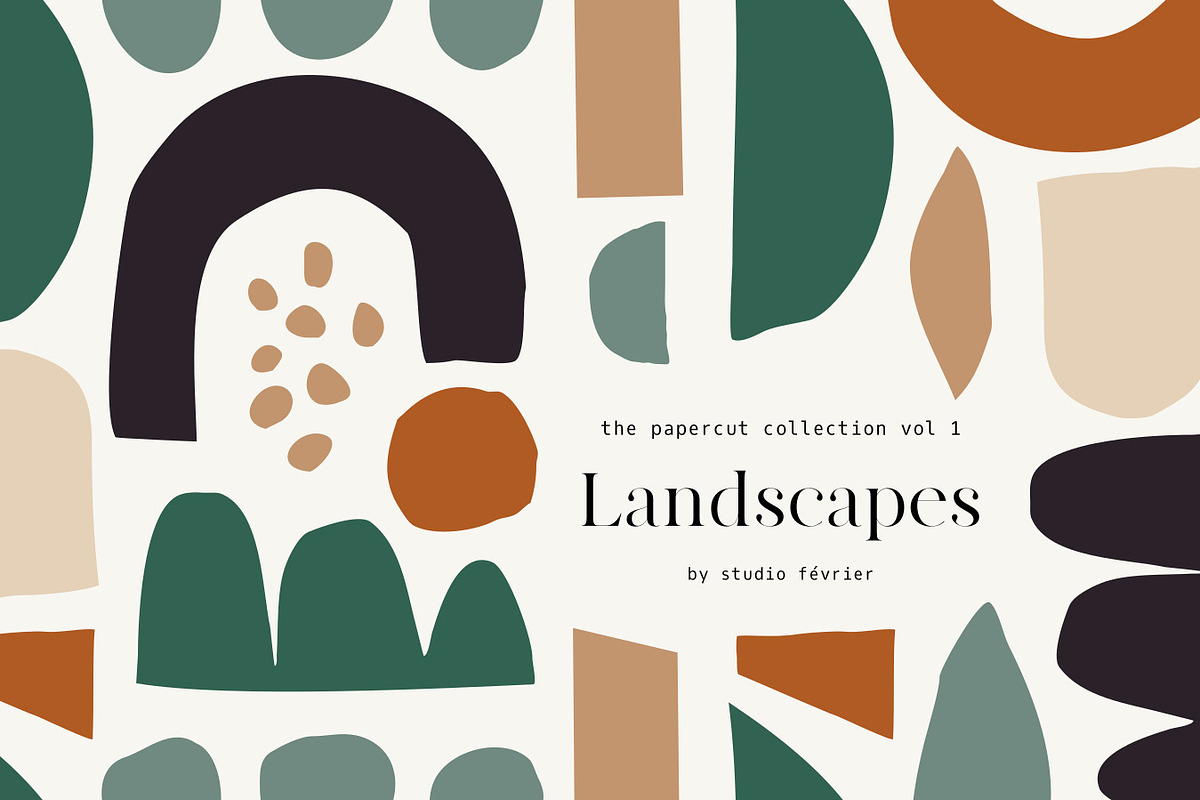 Paper Abstract 1 | Patterns + Shapes, a Pattern Graphic by Studio Fevrier (Photo 1 of 10)