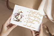 Whimsical Spring Goose Clipart, an Illustration by Libby Wishes (Thumbnail 6 of 7)