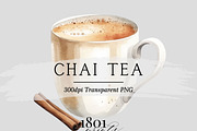 Chai Tea Watercolor Illustration, an Illustration by 1801Prints (Thumbnail 1 of 4)
