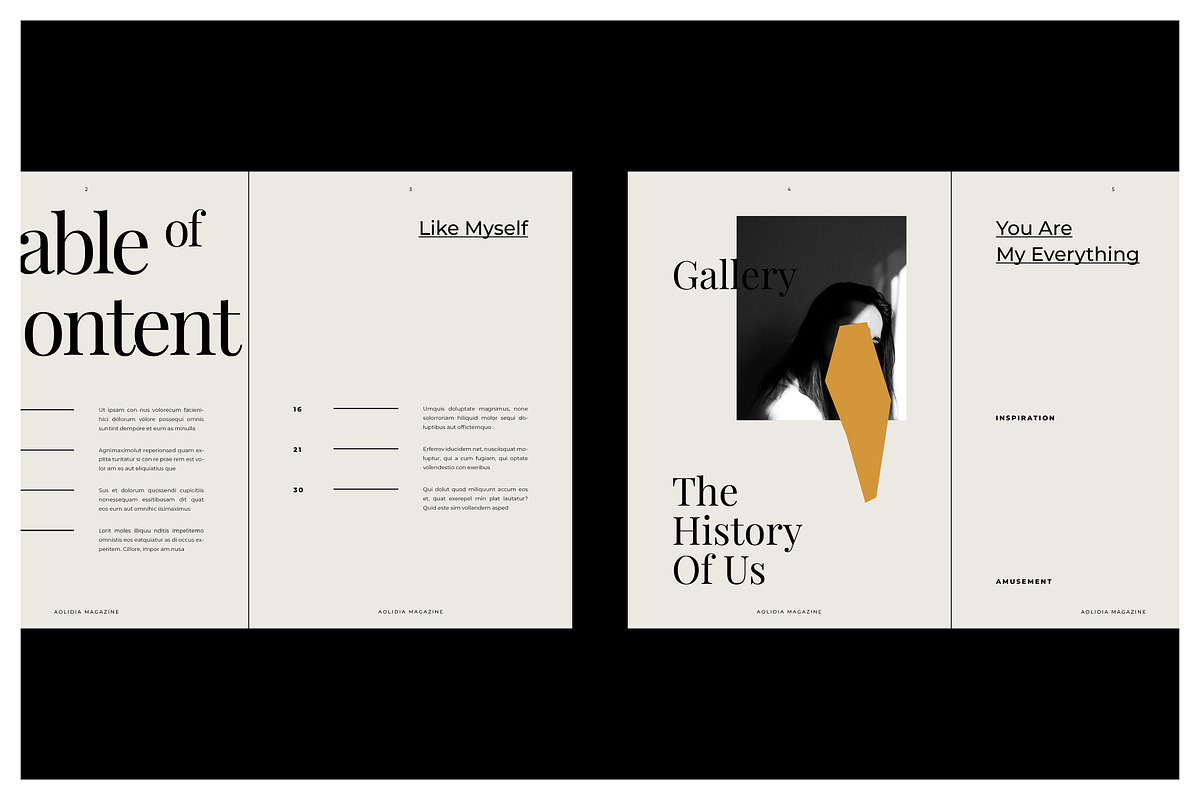 AOLIDIA Editorial Lookbook, a Magazine Template by Arif Tri Ananta (Photo 7 of 14)