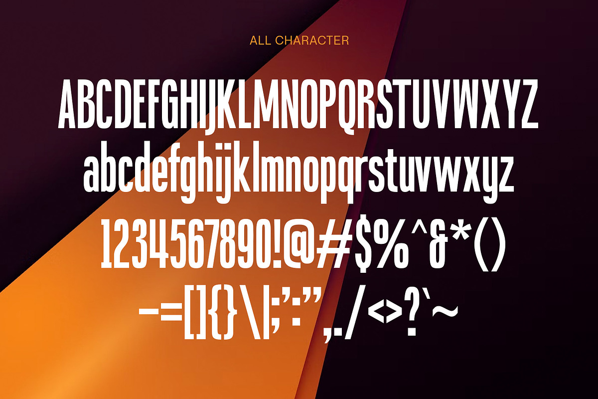 Blonden - Condensed Sans Serif, a Sans Serif Font by Craft Supply Co. (Photo 8 of 8)