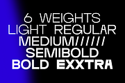 Wallnutt Corps (6 Weights), a Font by Here  FF (Thumbnail 1 of 28)