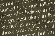 Qaisar Elegant Modern Serif, a Serif Font by timelesstype.co (Thumbnail 10 of 20)