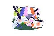 Digital artists, designers set, a Person Illustration by PaperTrident (Thumbnail 6 of 9)