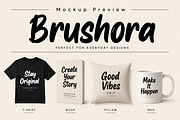 Brushora, a Script Font by Wow Magic (Thumbnail 2 of 5)