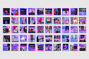 100 Animated Fashion Instagram Canva, a Social Media Template by TheBrightGrap (Thumbnail 6 of 7)