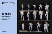 Leggings and T-Shirt Mockup, a Mockup by Freeman Studio (Thumbnail 2 of 15)