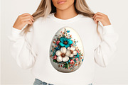 Whimsical Easter Egg Clipart Png, an Illustration by Craft Nest (Thumbnail 7 of 10)