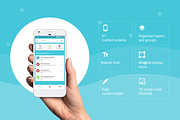 Medical Android UI Kit, an UI Kit Template by Pixelgrow (Thumbnail 2 of 6)