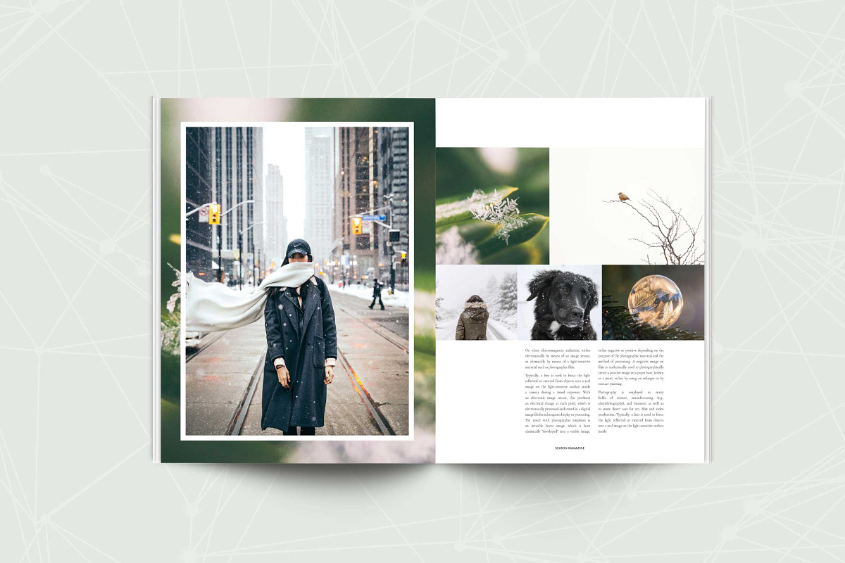 SEASON Travel / Photography Magazine, a Magazine Template by Wolfgang Design (Photo 3 of 11)