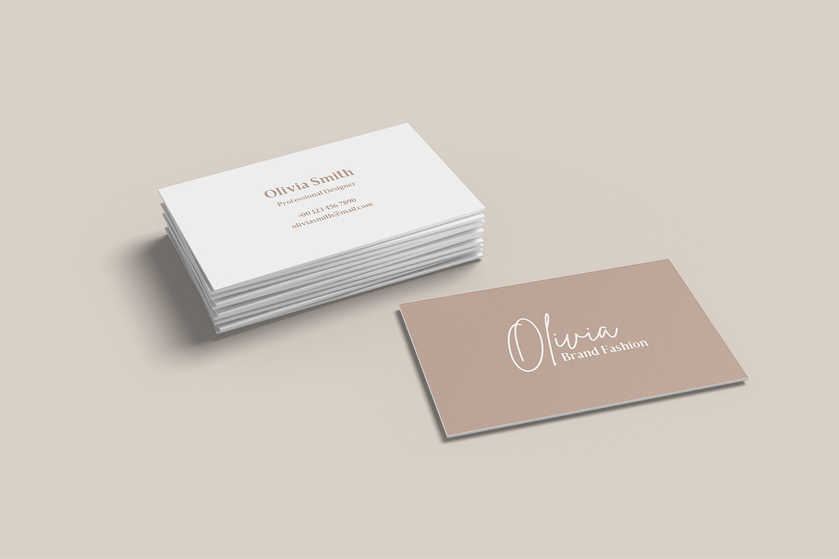 Business Card Mockup Bundles, a Business Card Template by Graphic Aesthetic (Photo 17 of 22)
