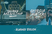 RUNWAY BRUSH, a Script Font by Raseuki (Thumbnail 4 of 7)