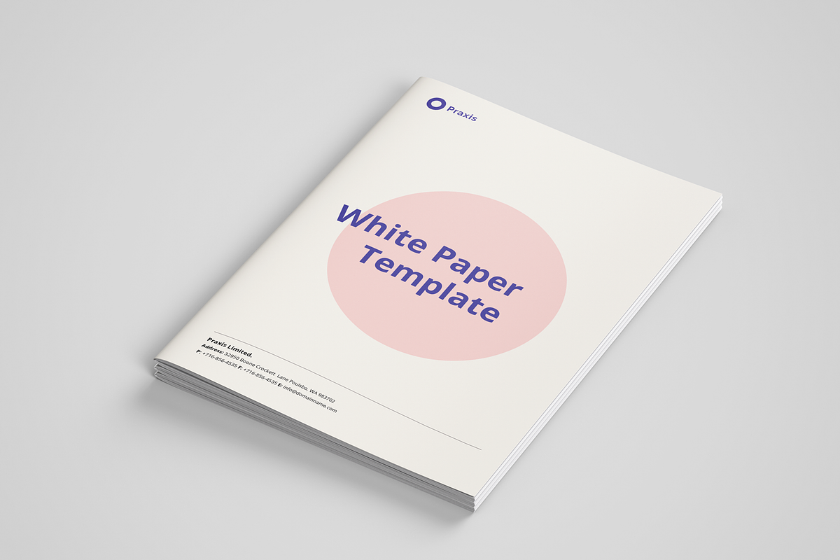 White Paper Template, a Brochure Template by azadcsstune (Photo 13 of 13)