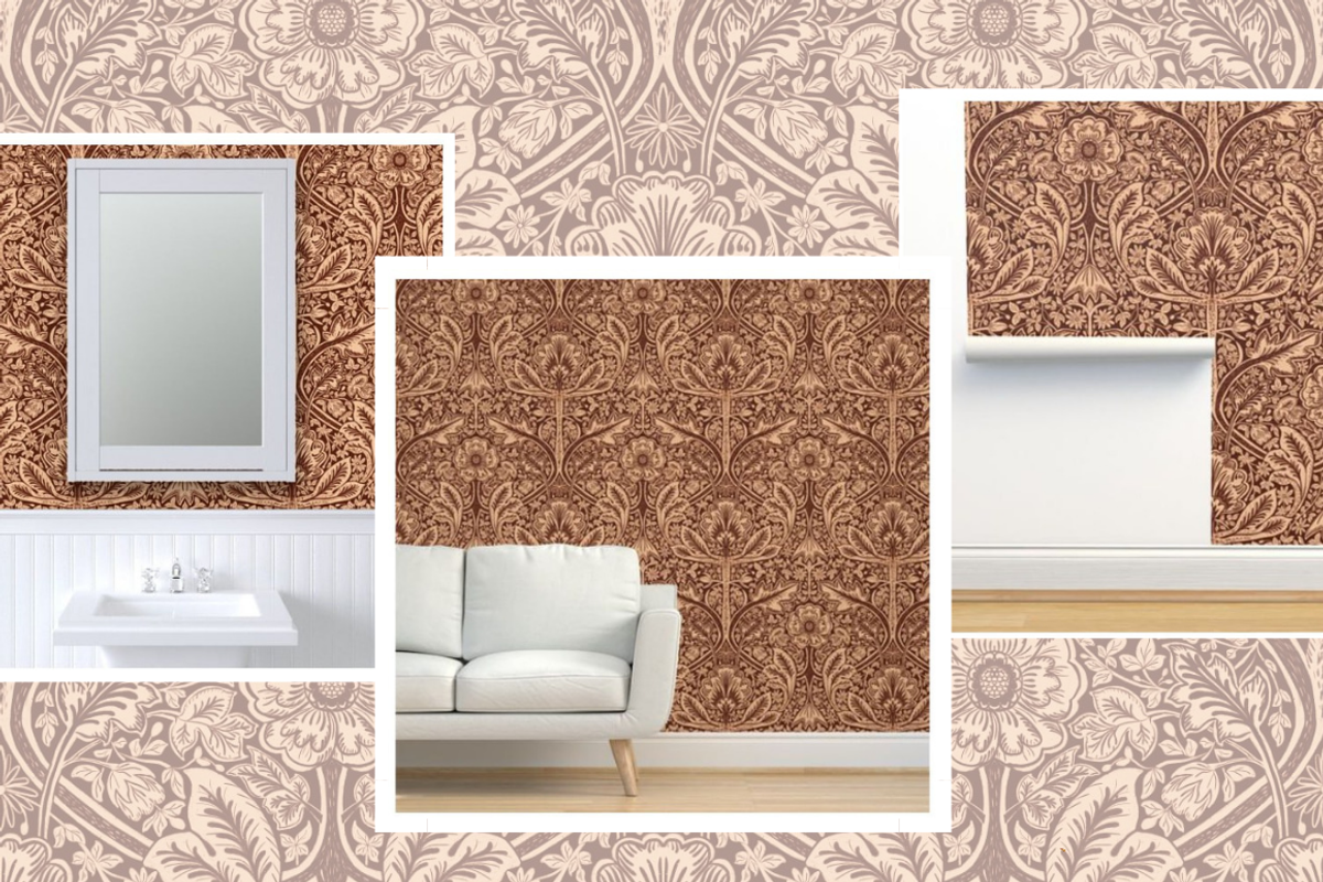 Morris style gravilate patterns, a Pattern Graphic by MightyTreeIE (Photo 4 of 9)