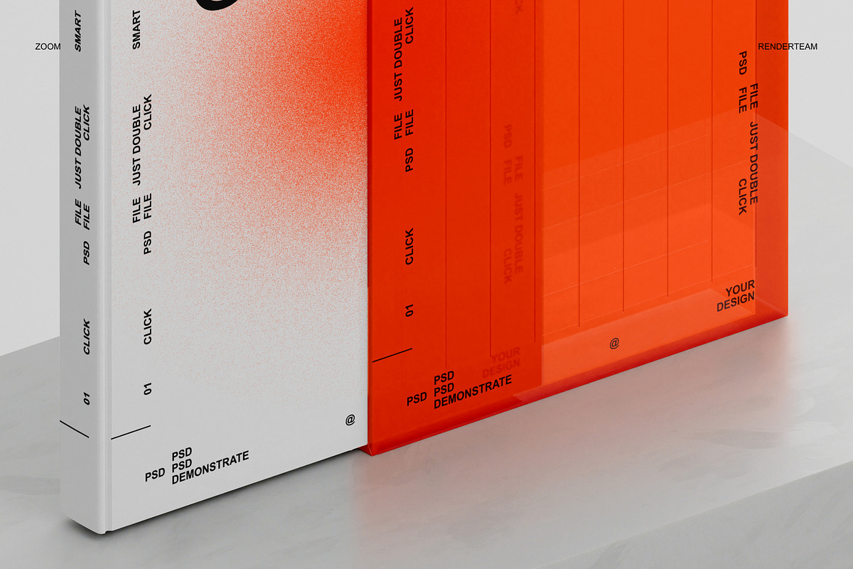 Book Mockup Set, a Books & Magazine Mockup by Renderteam (Photo 6 of 14)