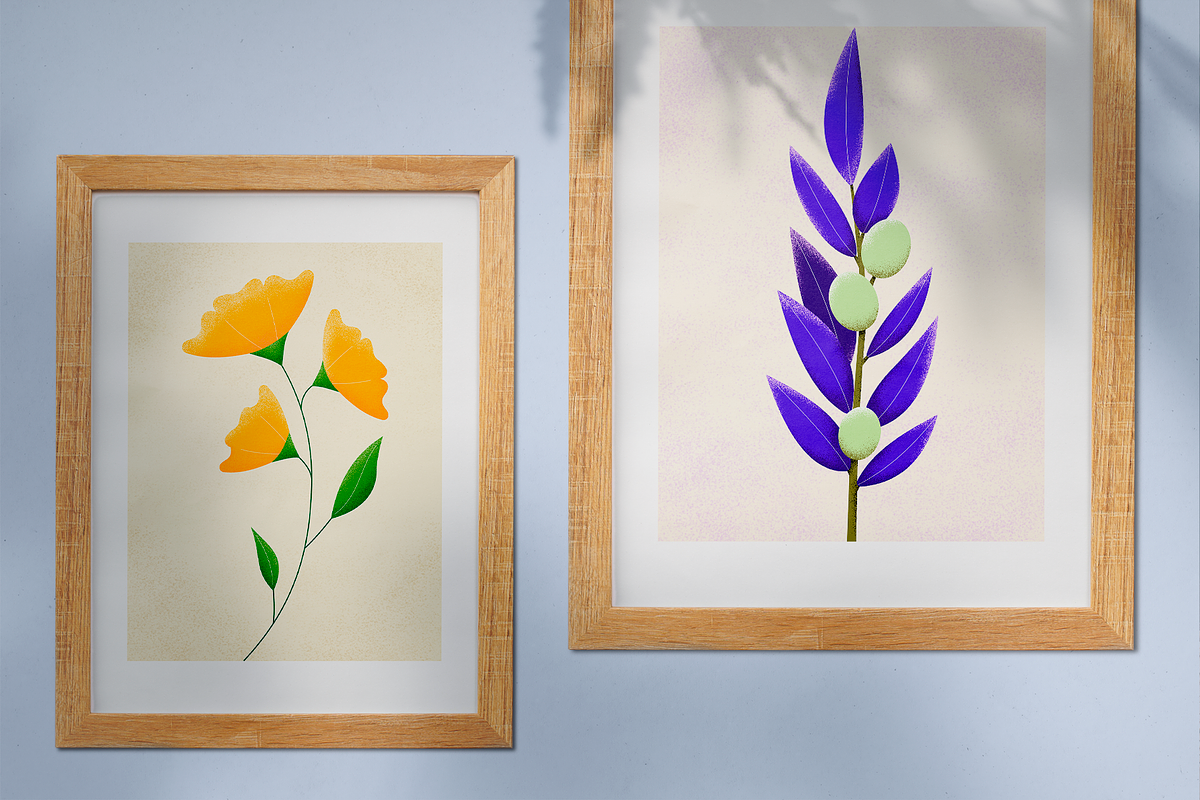 Floral Art Prints – Ready-to-Print, a Graphic by GraphicCo (Photo 10 of 12)