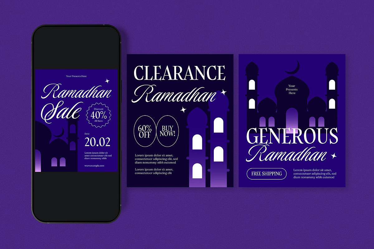 Ramadhan Sale Banner, a Social Media Template by graphicook (Photo 4 of 8)
