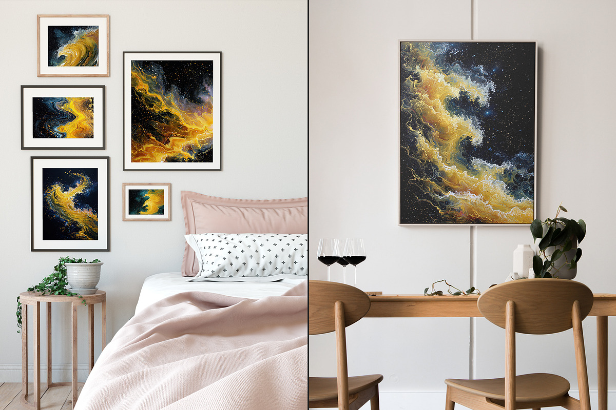 Nebula Energy Abstract Illustration, a Decorative Illustration by Housui Patterns (Photo 9 of 12)