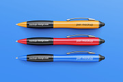 Premium Pen mockup psd file, a Pens & Pencil Mockup by MOCKUPSDESIGN (Thumbnail 3 of 4)