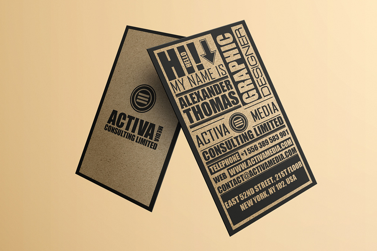 Unlimited Business Cards Bundle, a Business Card Template by Marvel (Photo 133 of 204)