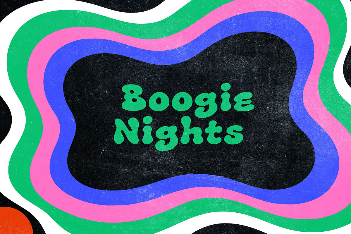 Funky Blob Font, a Sans Serif Font by Handmadefont (Photo 6 of 17)