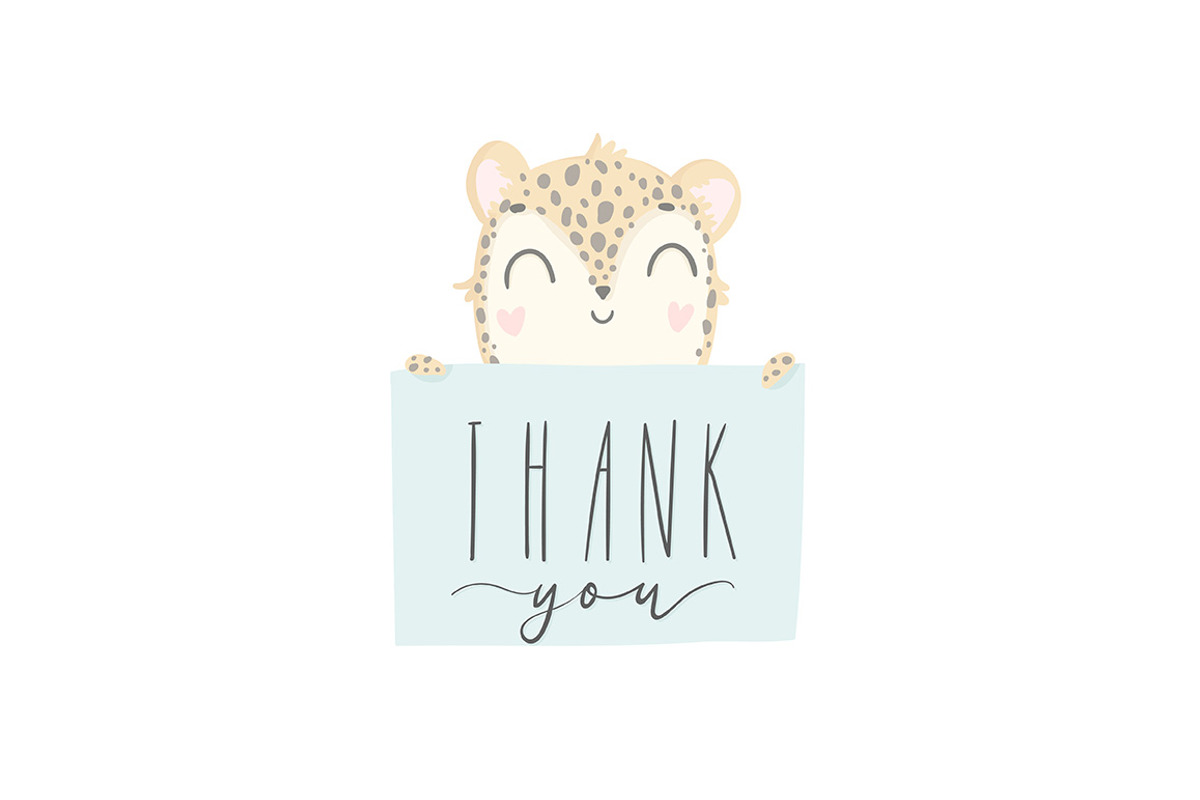 Mother's Day - leopard set, an Animal Illustration by Artnis (Photo 6 of 6)