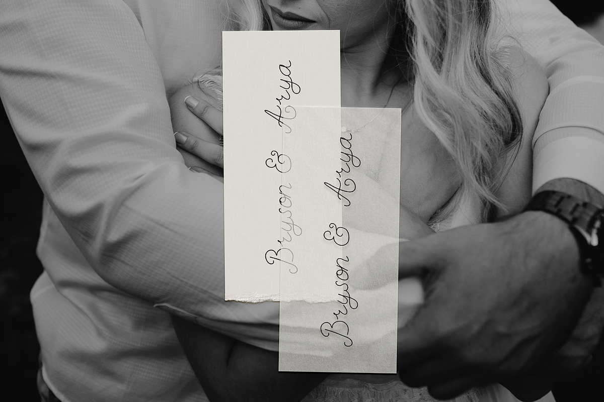 Golgen Vows Playful Wedding Script, a Script Font by Nonceni (Photo 4 of 12)