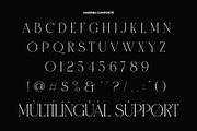 Mabrina Elegant Ligature Serif, a Serif Font by Alfinart (Thumbnail 8 of 9)