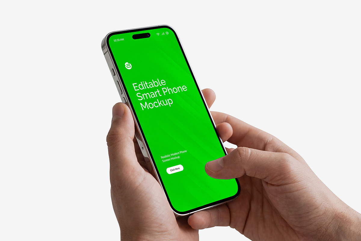 Smartphone Screen Mockup Bundle, an Android Mockup by graphypix (Photo 5 of 14)