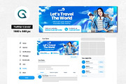 Travel Agency Social Media Template, a Social Media Template by Geelator Studio (Thumbnail 4 of 5)