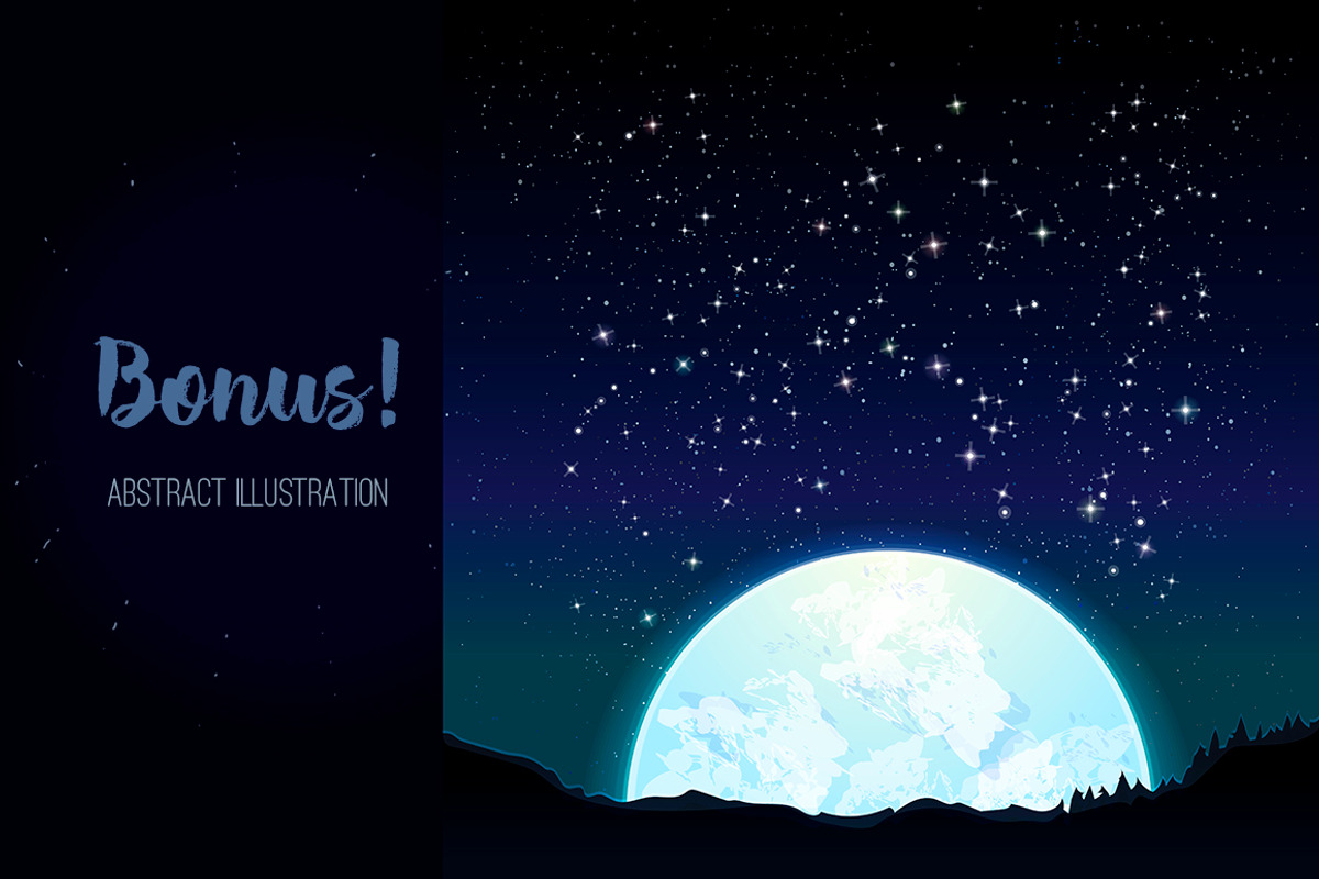 Cosmos vector set, a Technology Illustration by Indie Khisa (Photo 5 of 8)