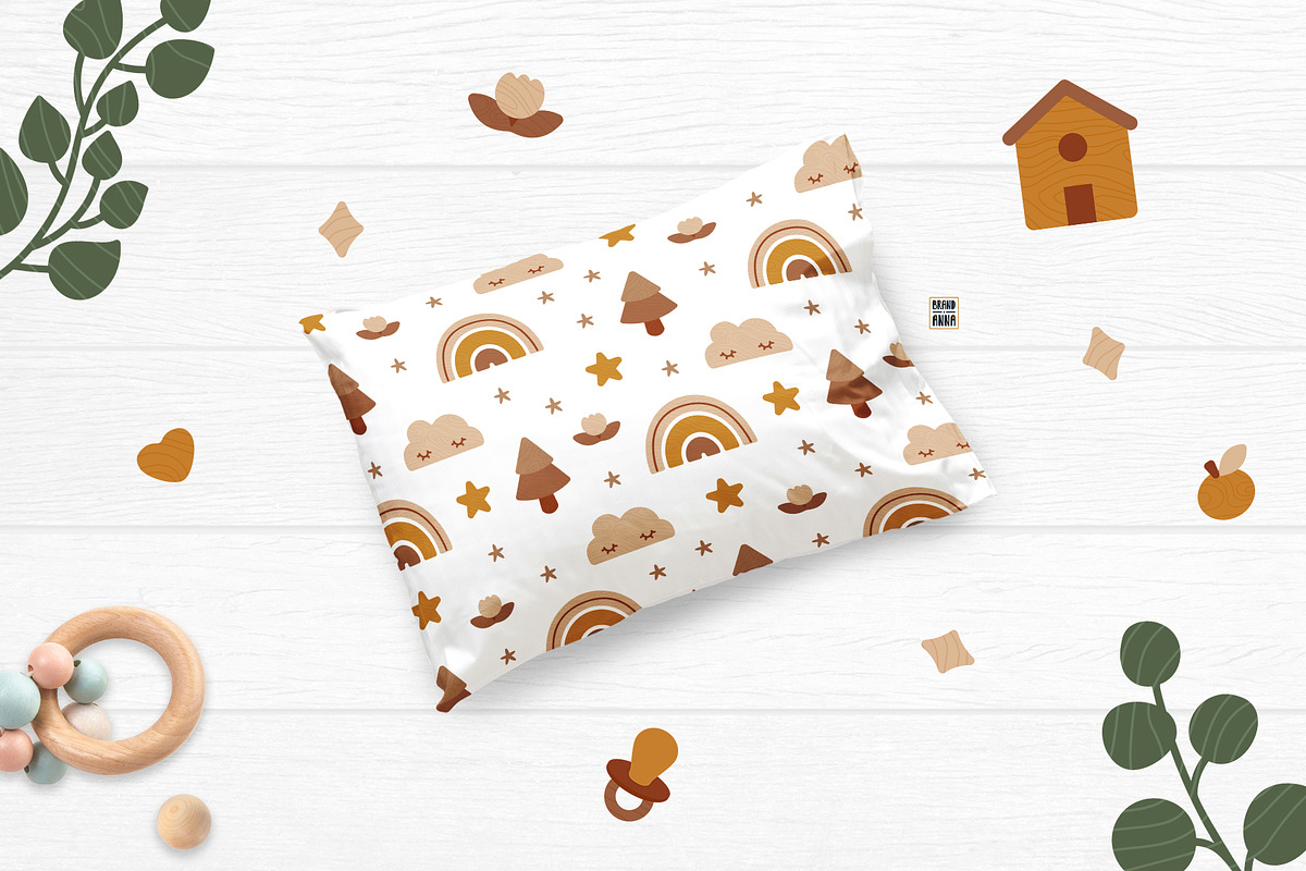Eco Kids Toys patterns pack, a Pattern Graphic by Brandianna (Photo 2 of 5)