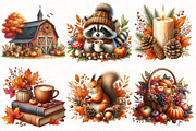 Autumn Sublimation Clipart, an Illustration by OK Design (Thumbnail 2 of 5)