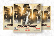 Music King Party Flyer Design, a Flyer Template by Shajib Shikder (Thumbnail 2 of 2)