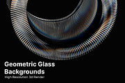 3D Geometric Glass Background Shapes, a Graphic by LarysaZabrotskaya (Thumbnail 6 of 11)